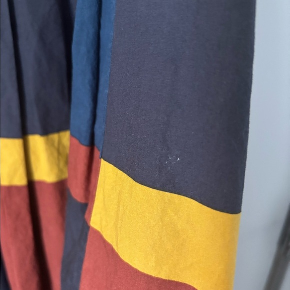 Colorblock Poplin Midi Dress - Picture 7 of 7